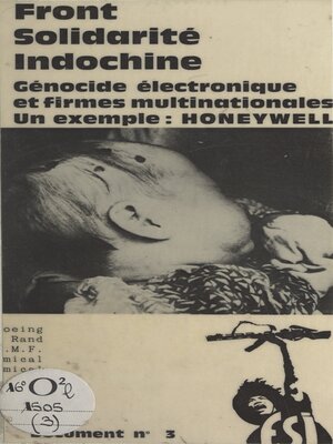 cover image of Génocide électronique et firmes multinationales